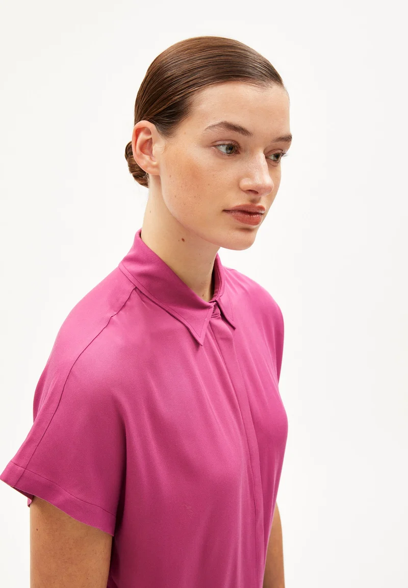LARISAANA BLUSE | crushed berry
