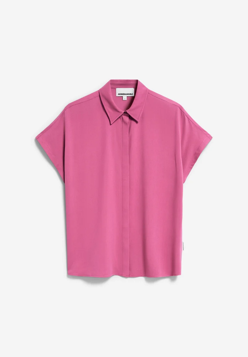 LARISAANA BLUSE | crushed berry