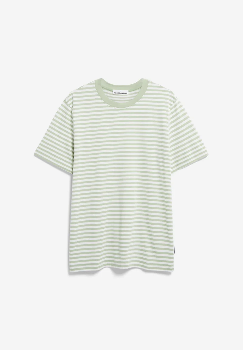 MAARKOS STRIPES | oatmilk-light matcha