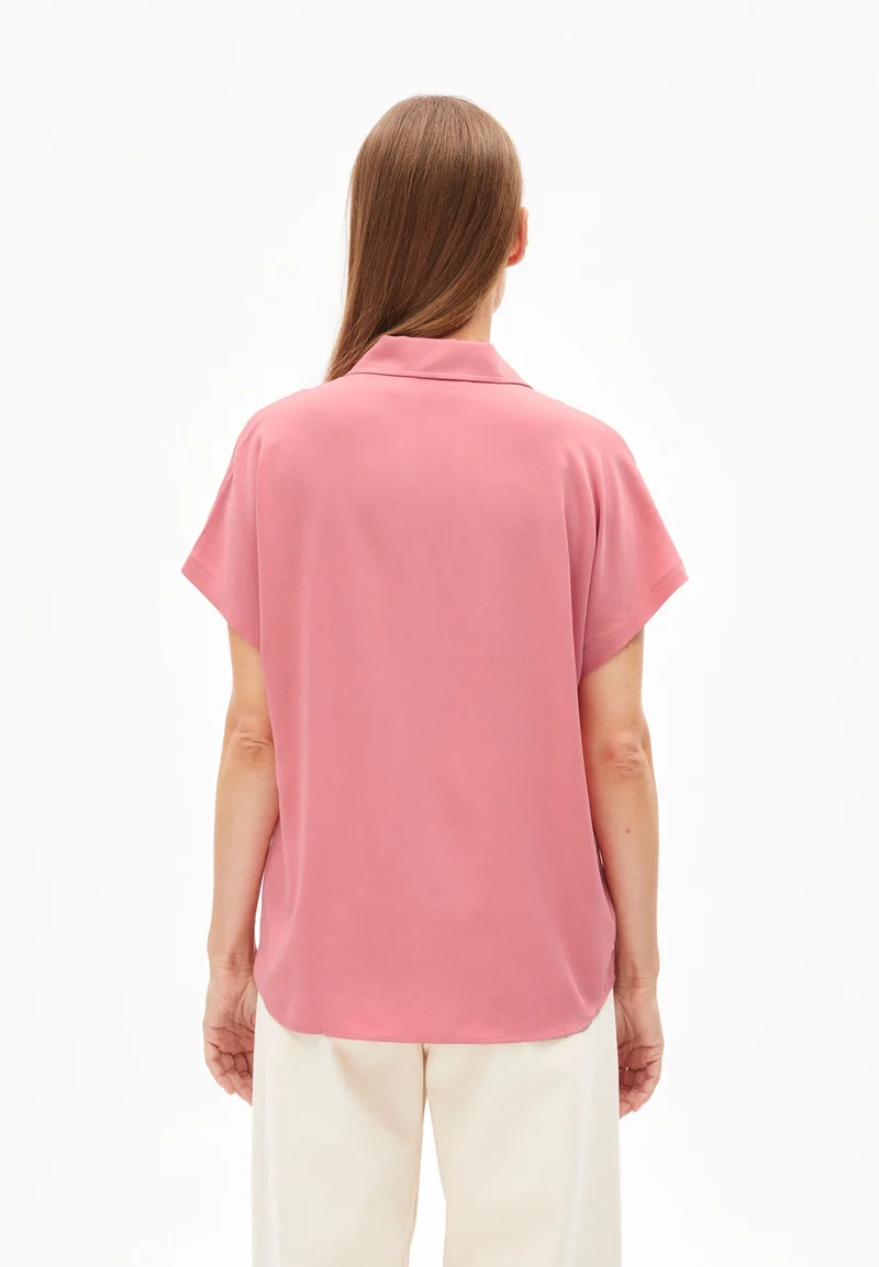LARISAANA BLUSE | dark peony