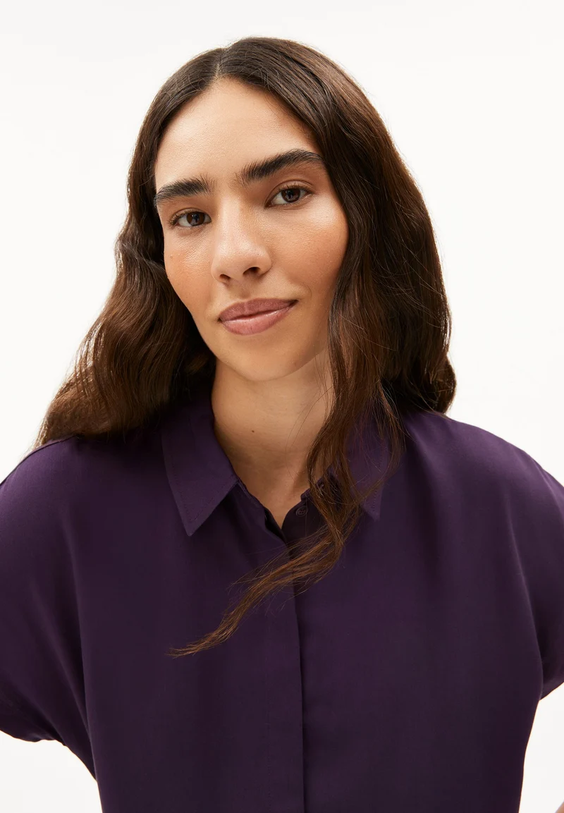LARISAANA BLUSE | vivid violet