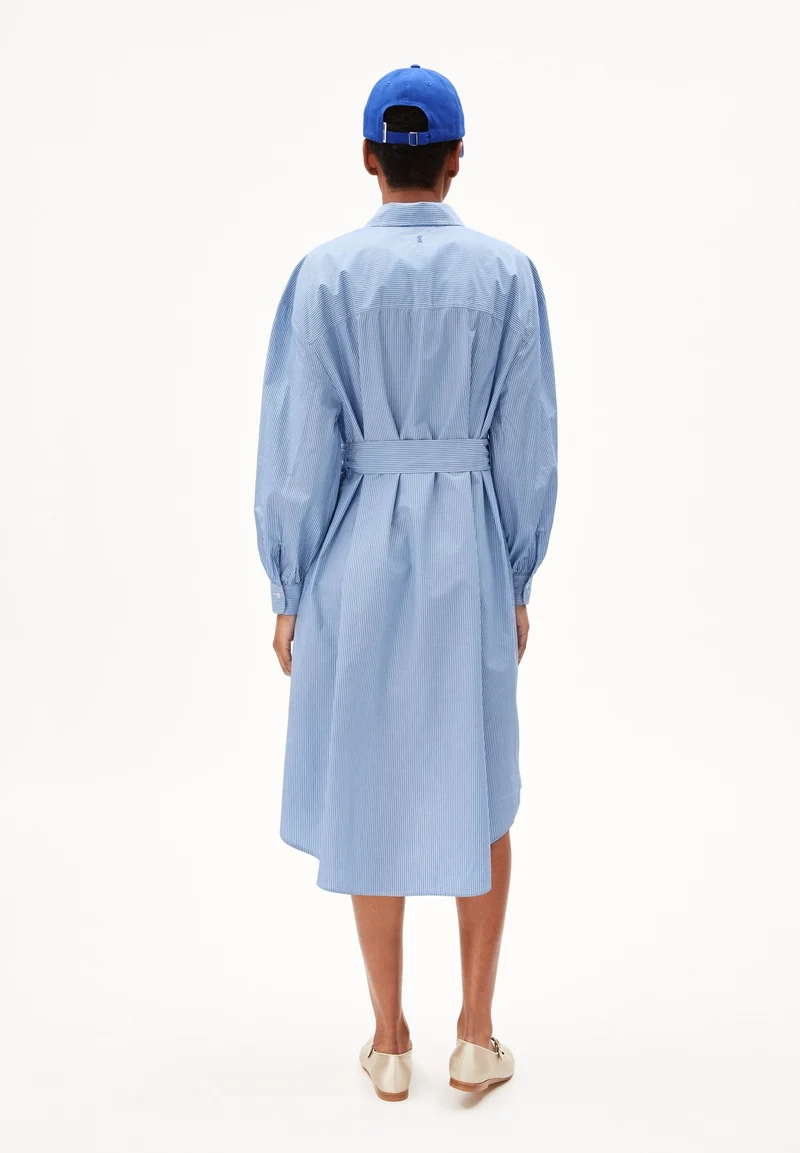 SURIAANA STRIPED | warm blue-white
