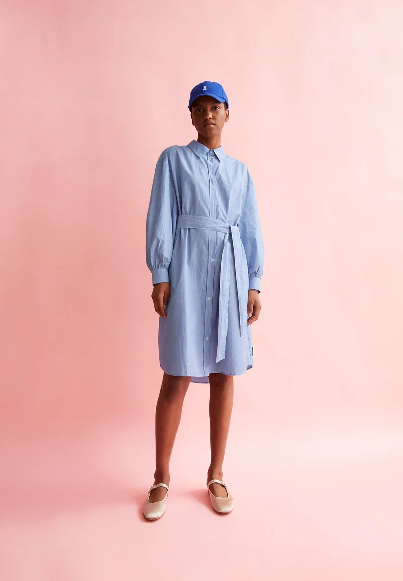SURIAANA STRIPED | warm blue-white