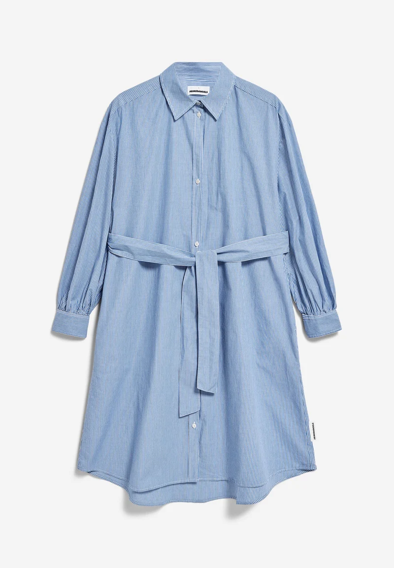 SURIAANA STRIPED | warm blue-white