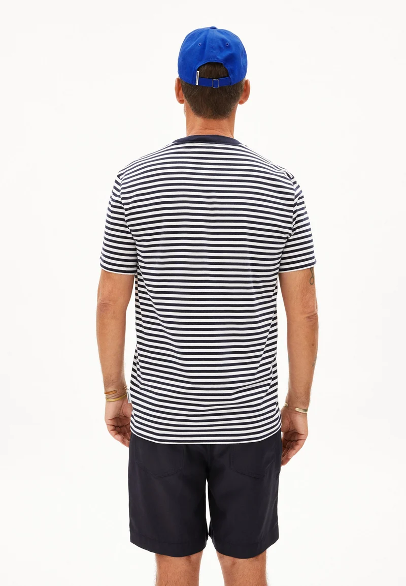 MAARKOS STRIPES | night sky-white