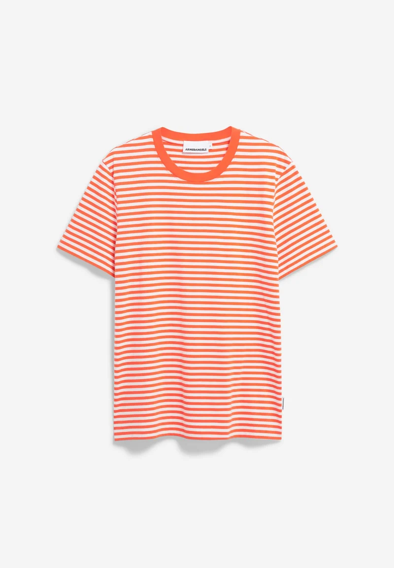 MAARKOS STRIPES | sunset orange-light oatmilk