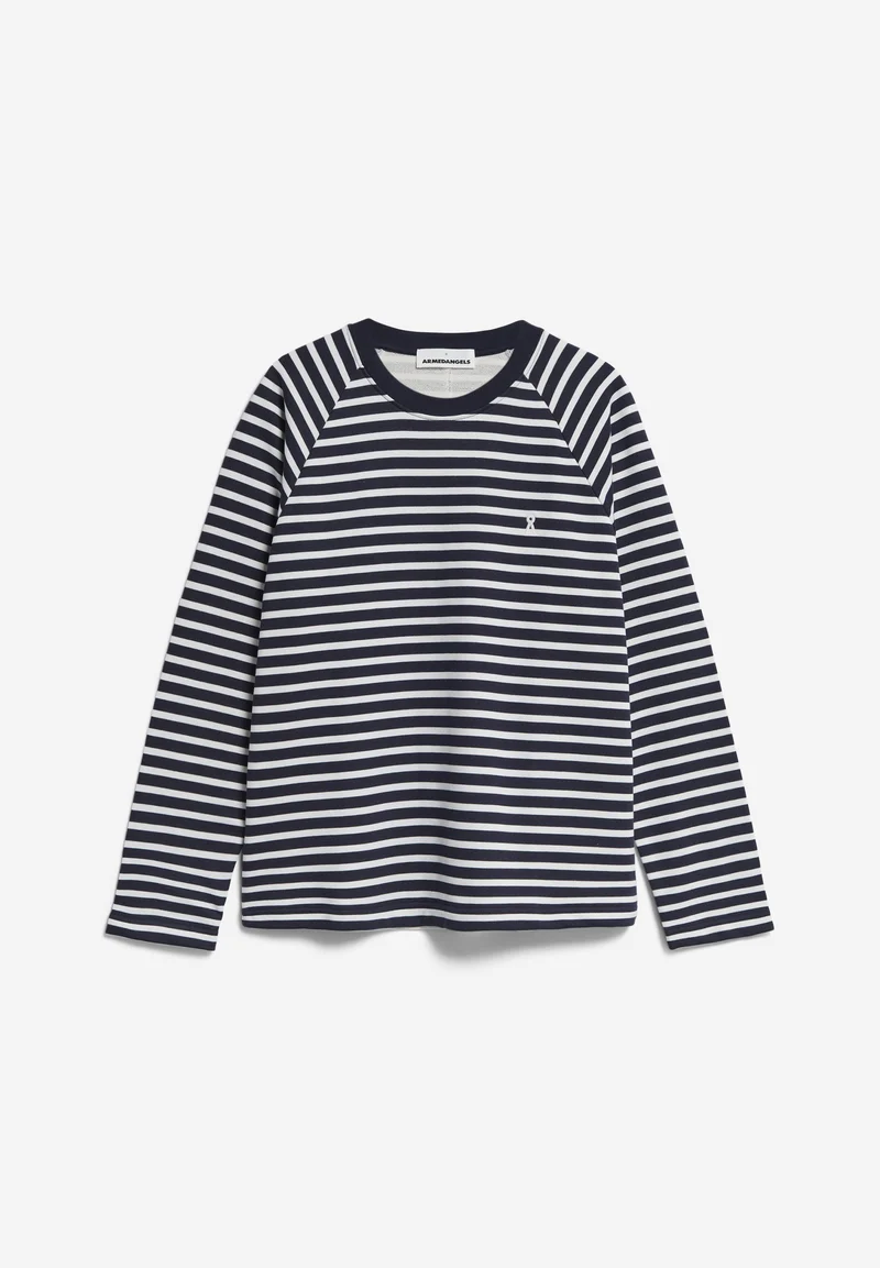 BAARN STRIPES | oatmilk-night sky