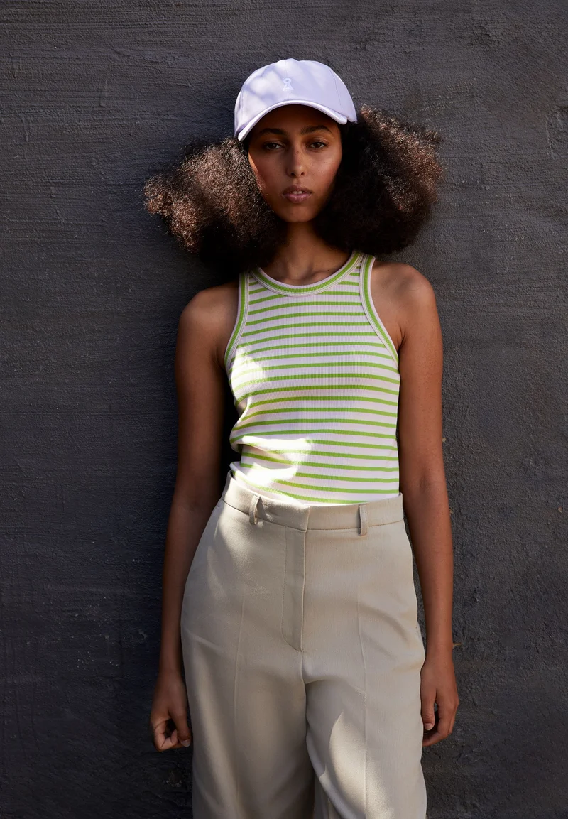 KANITAA STRIPES | super lime-pink light