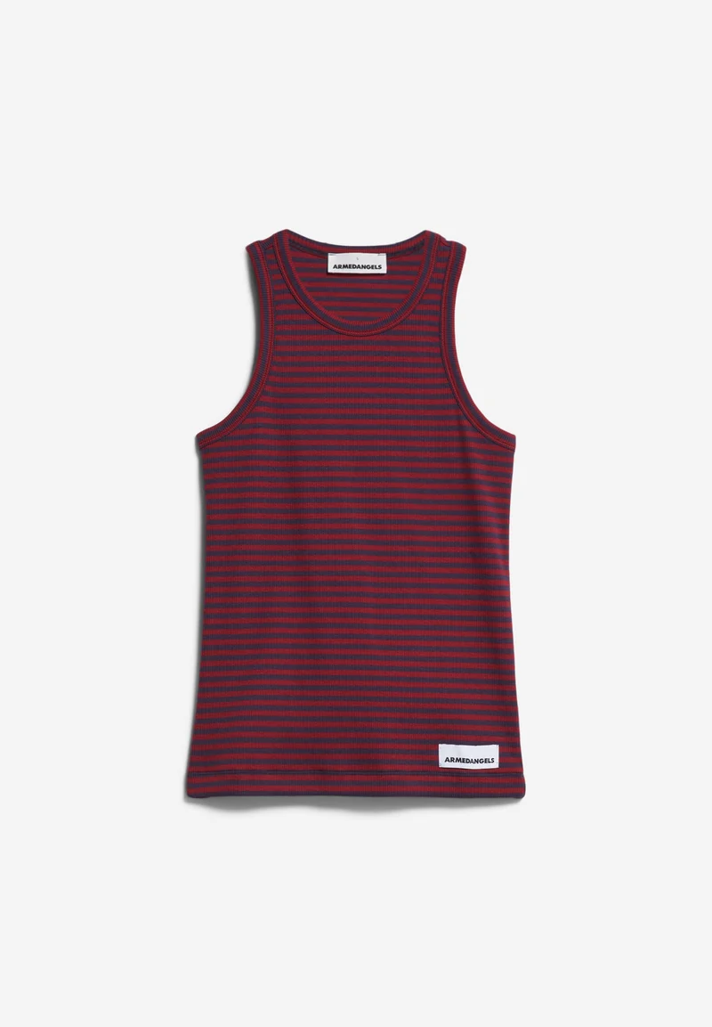 KANITAA STRIPES | blue ash-dark crimson