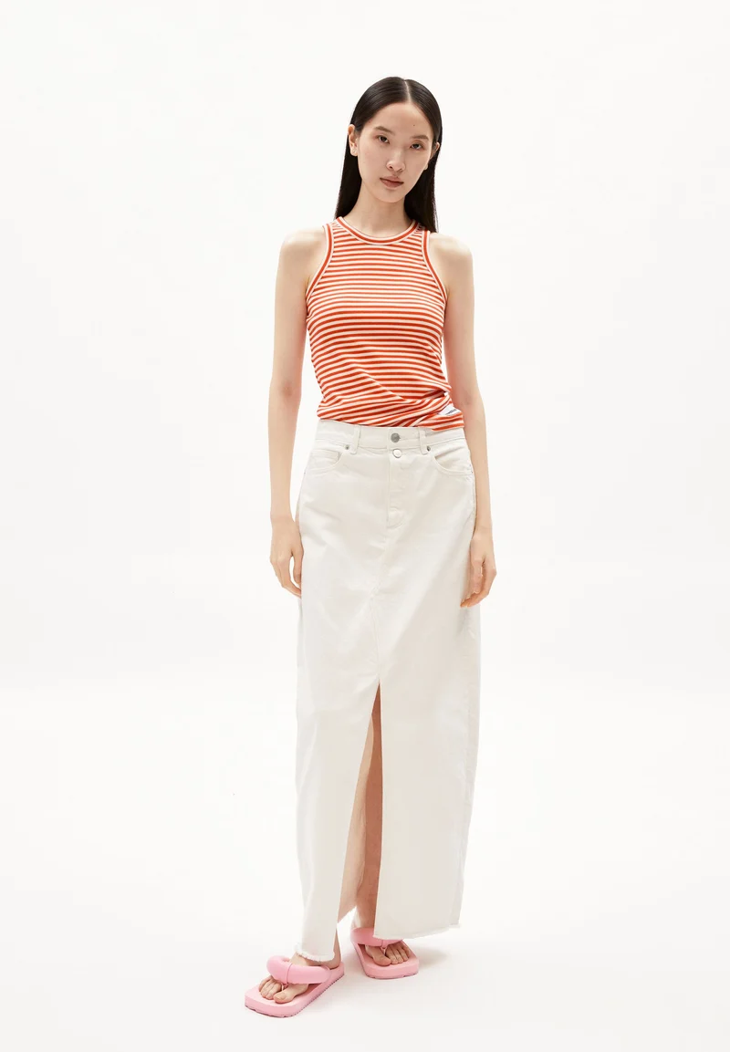 KANITAA STRIPES | poppy red-oatmilk