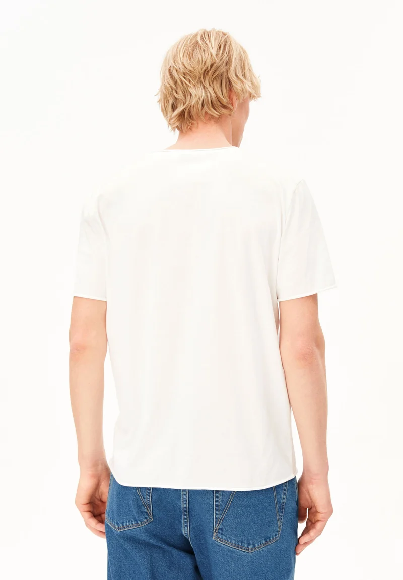 JAAMES BRUSHED T-SHIRT | white