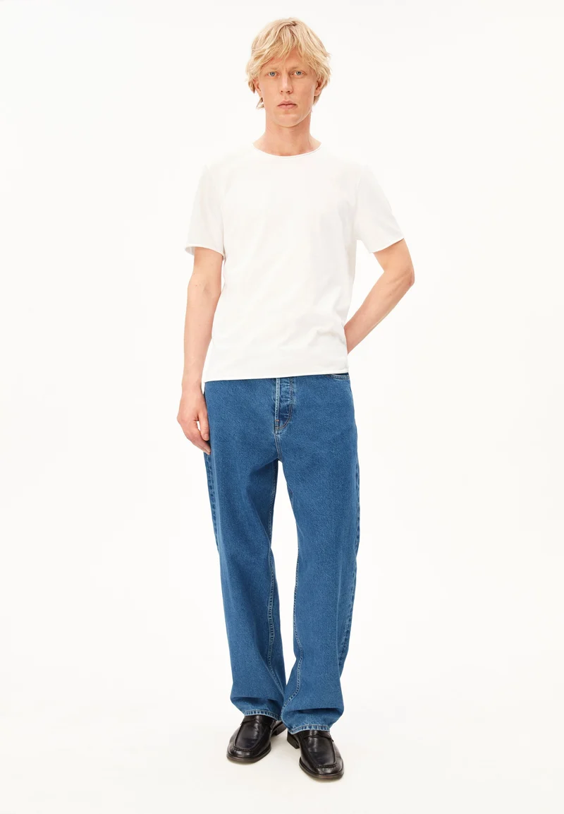 JAAMES BRUSHED T-SHIRT | white