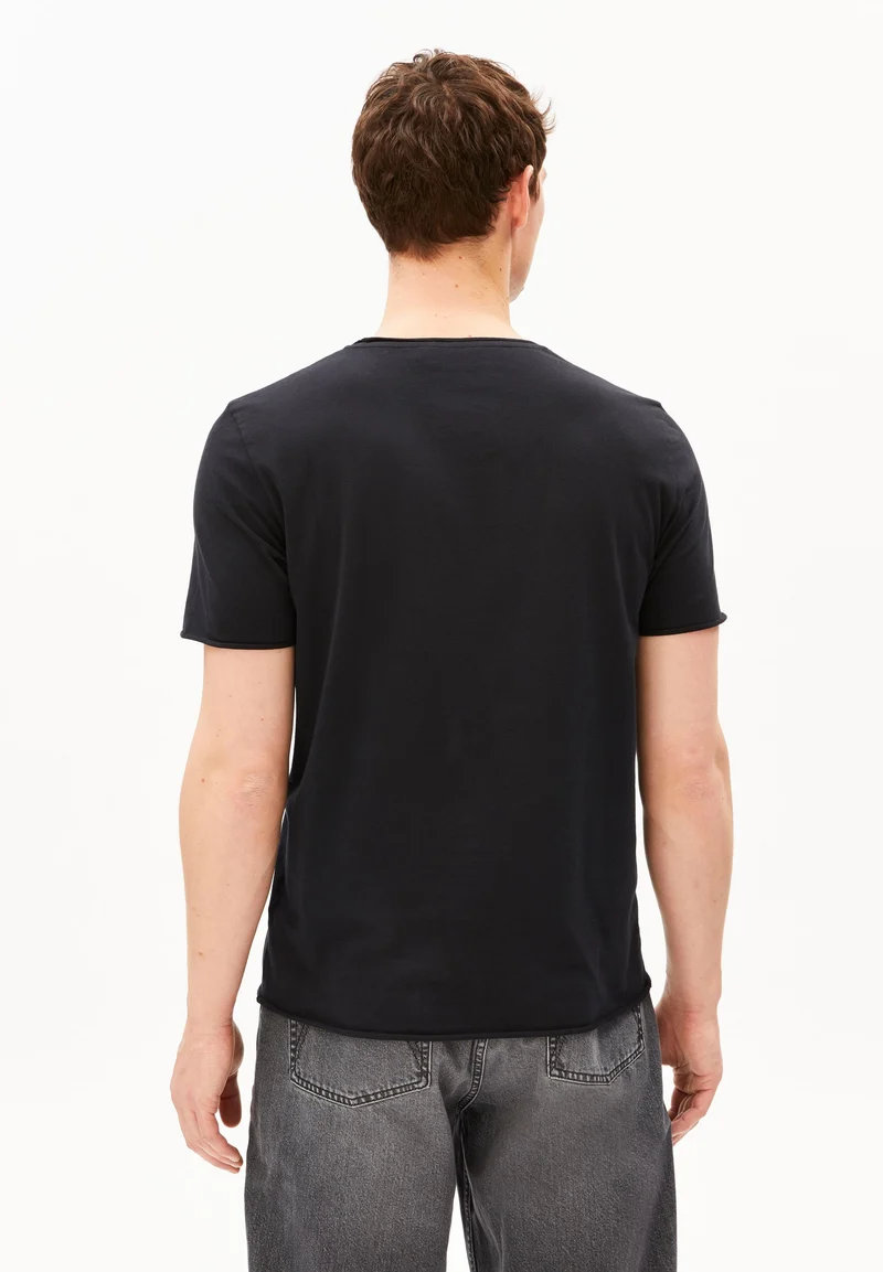 JAAMES BRUSHED T-SHIRT | black