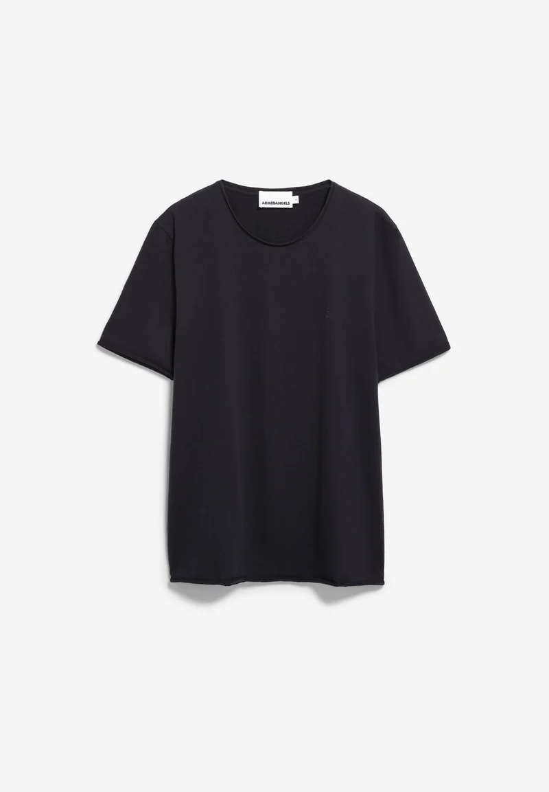 JAAMES BRUSHED T-SHIRT | black