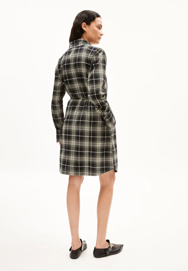 EASINNAA CHECK | black-dark amber