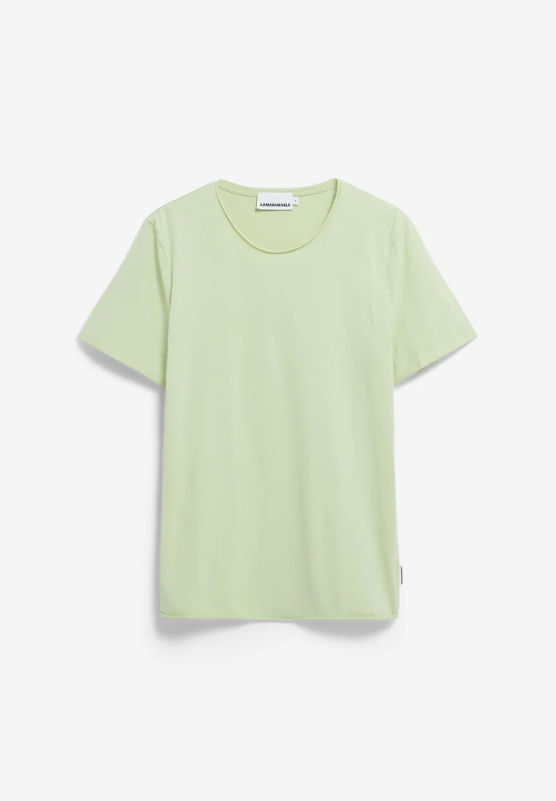 JAAMES BRUSHED T-SHIRT | green ash