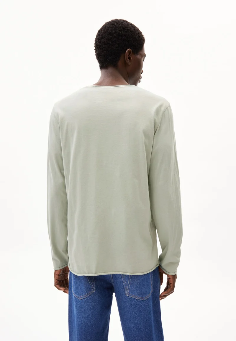 MAARKOS LS BRUSHED | seagreen
