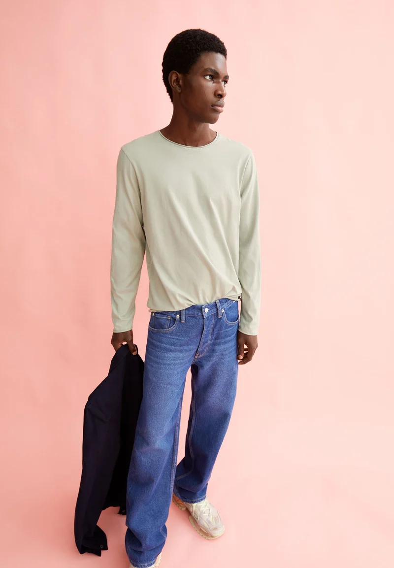 MAARKOS LS BRUSHED | seagreen