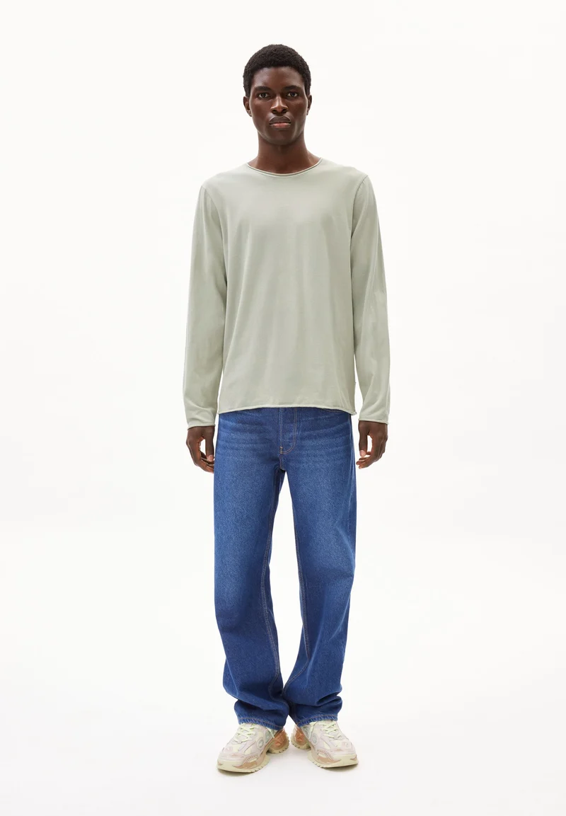 MAARKOS LS BRUSHED | seagreen