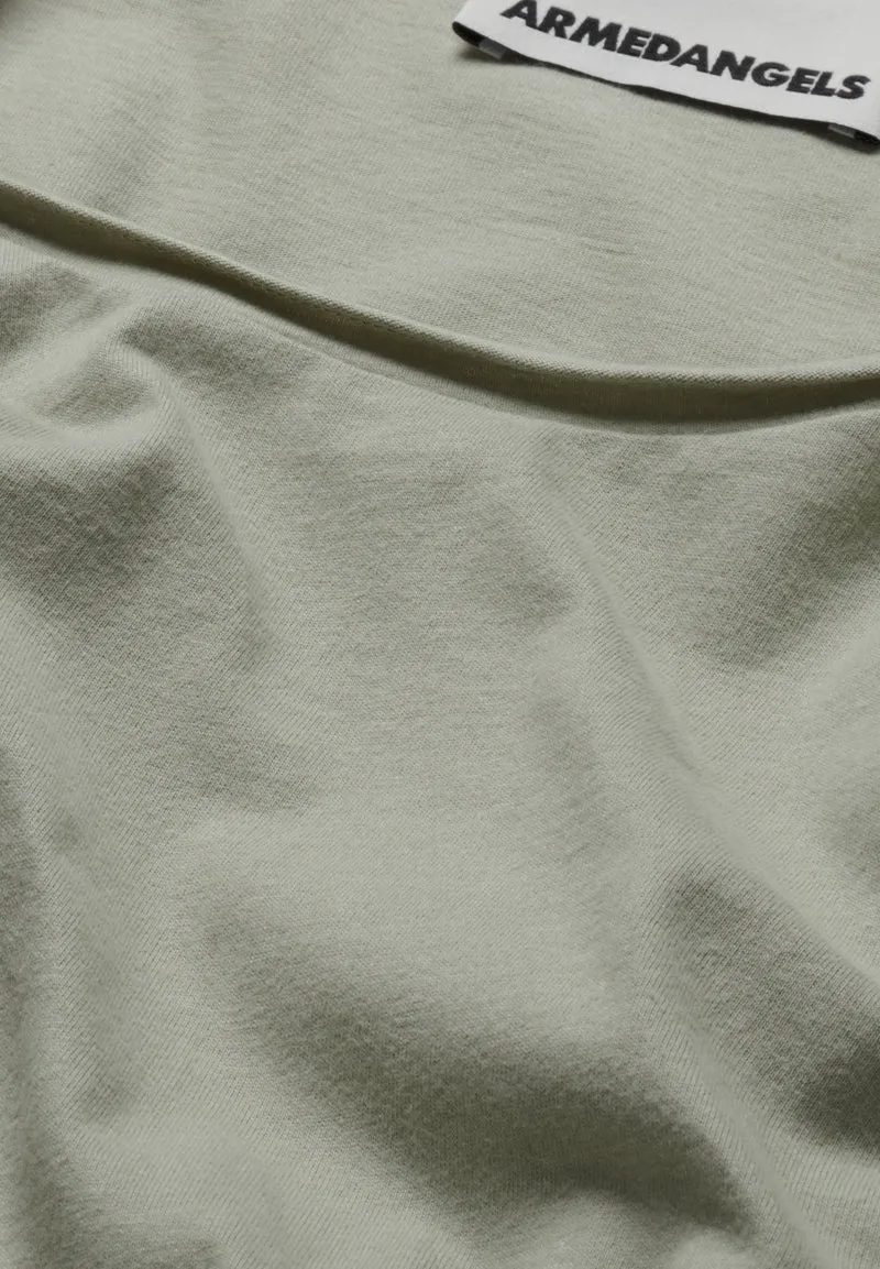 MAARKOS LS BRUSHED | seagreen