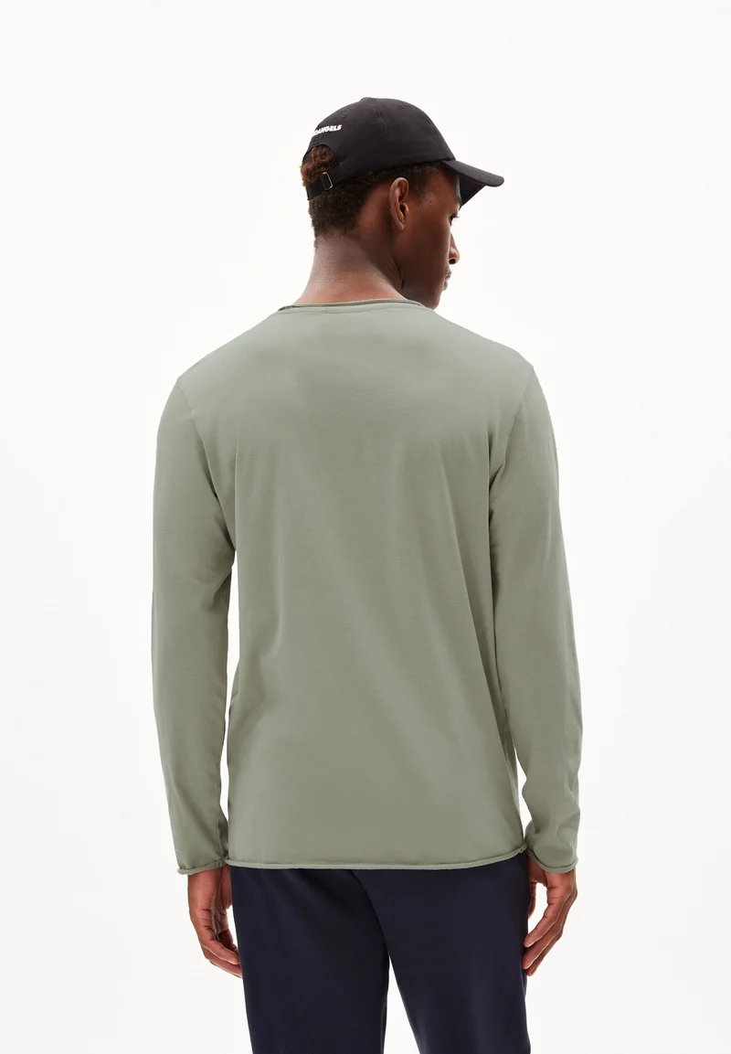 MAARKOS LS BRUSHED | grey green