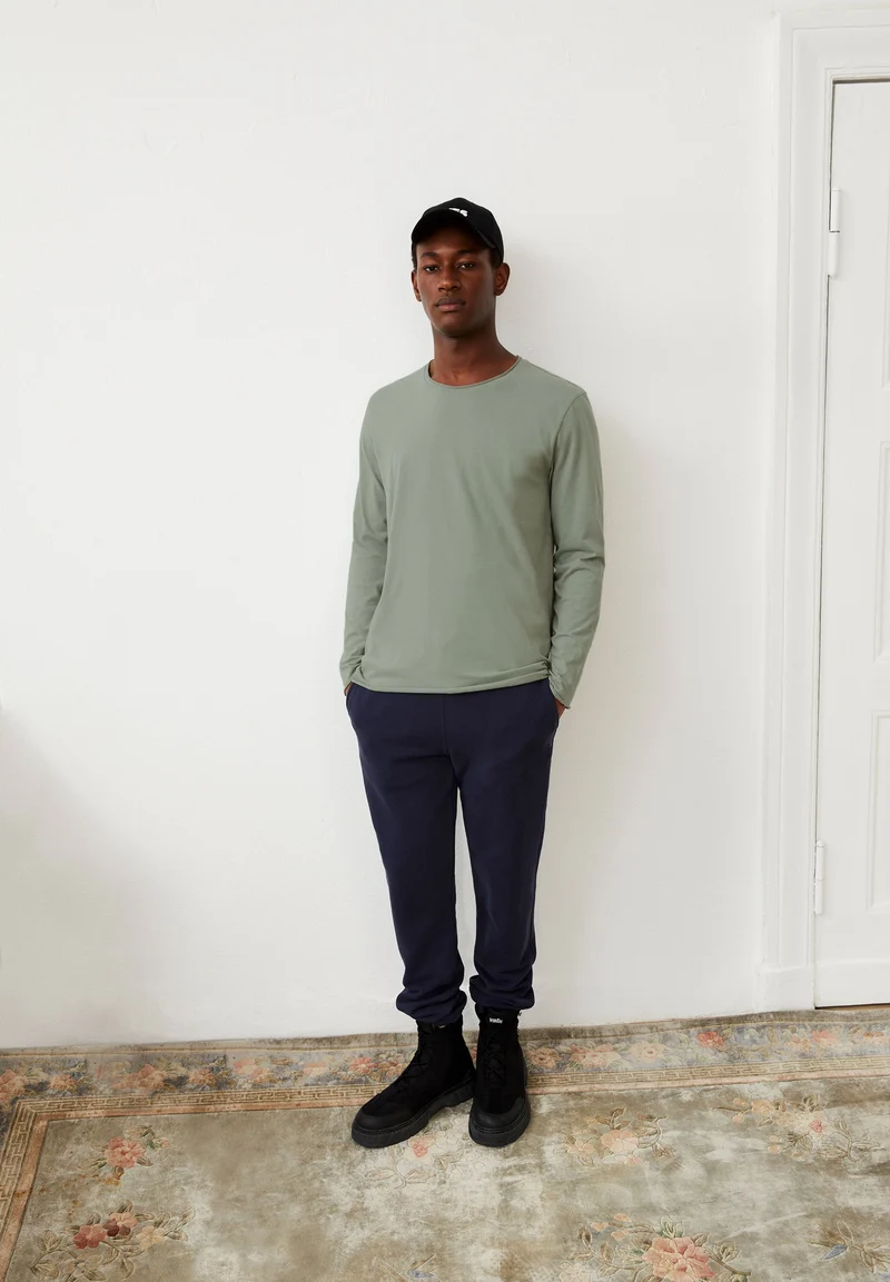 MAARKOS LS BRUSHED | grey green