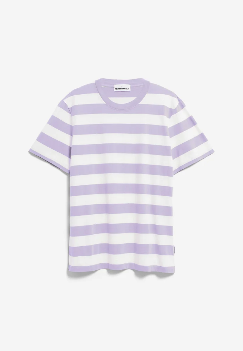 BAHAAR STRIPES | lavender light-white