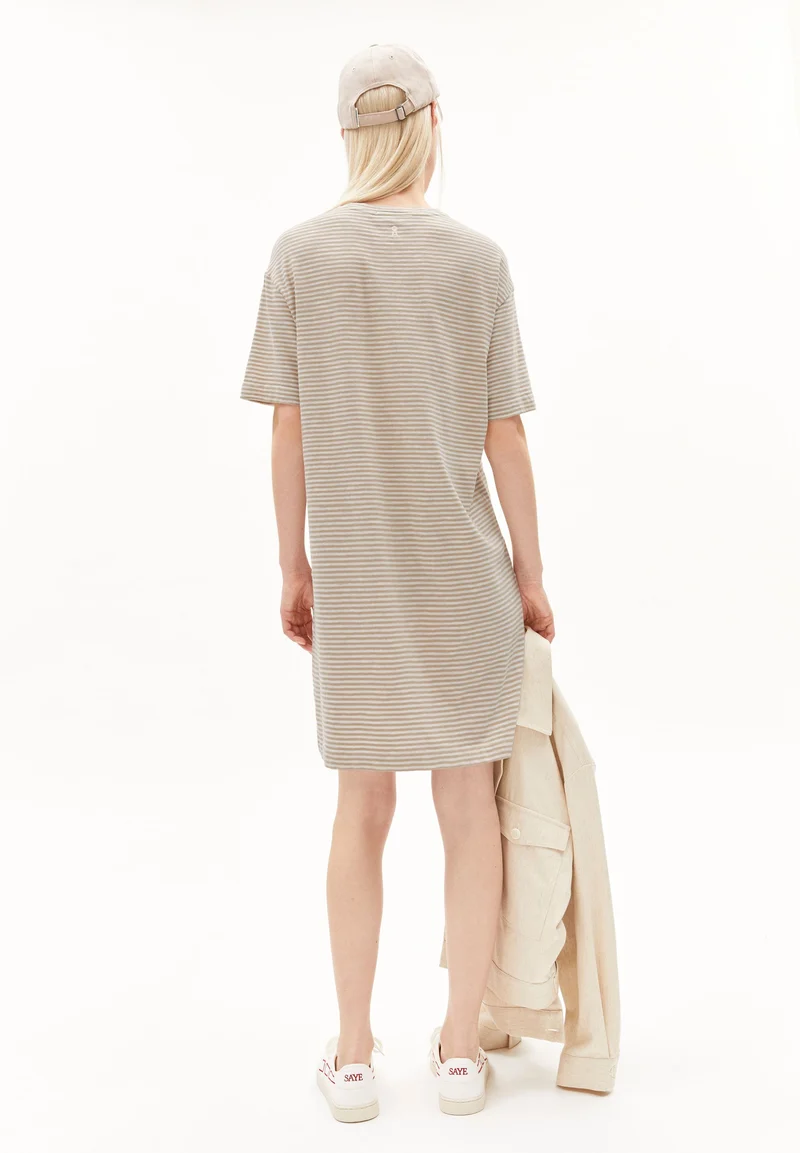 CHAARA LOVELY STRIPES | sand stone-oatmilk