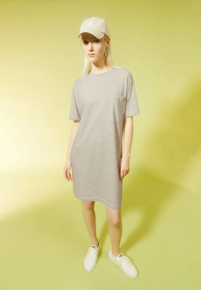 CHAARA LOVELY STRIPES | sand stone-oatmilk