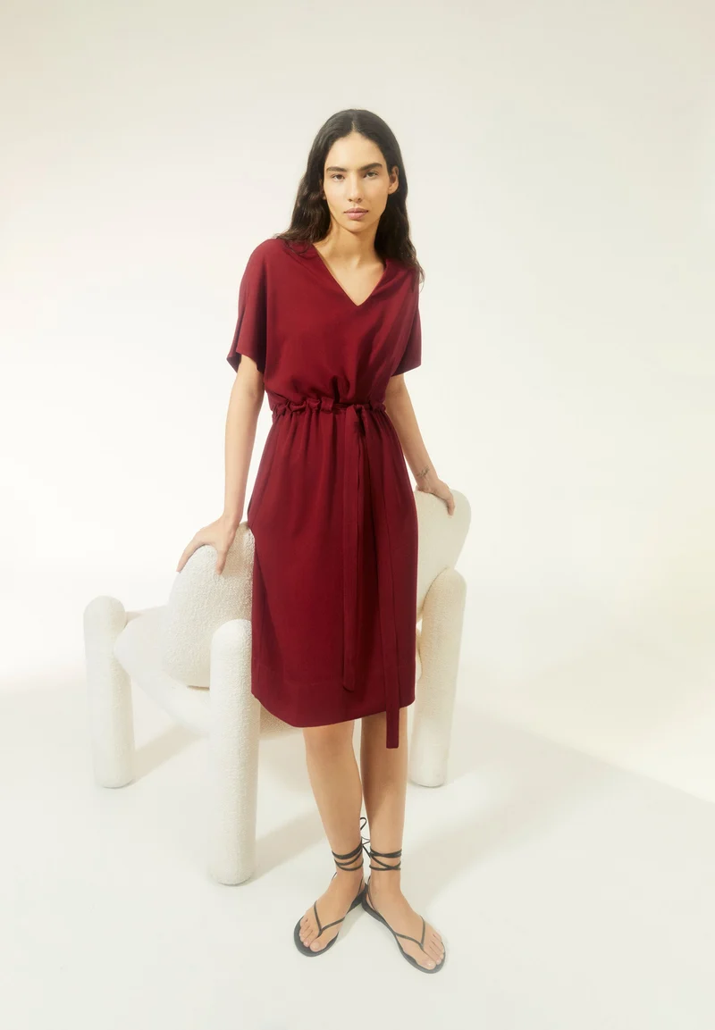 MAAHALIA | dark crimson