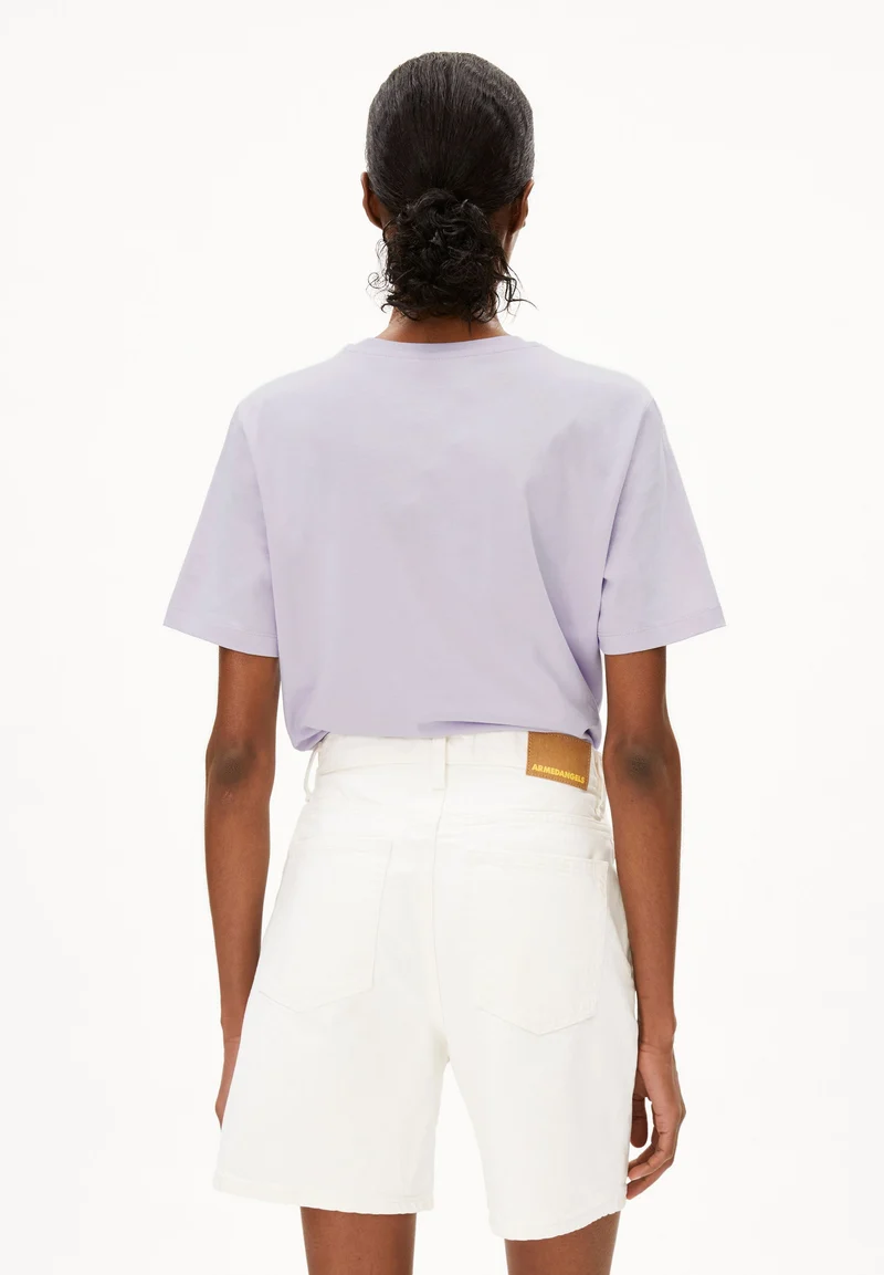 LUALAA T-SHIRT | soft lilac