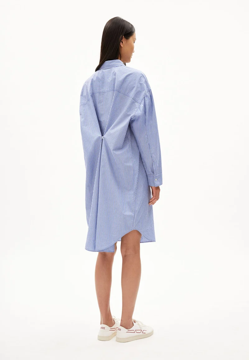 PFILEAA STRIPE | white-lapis blue