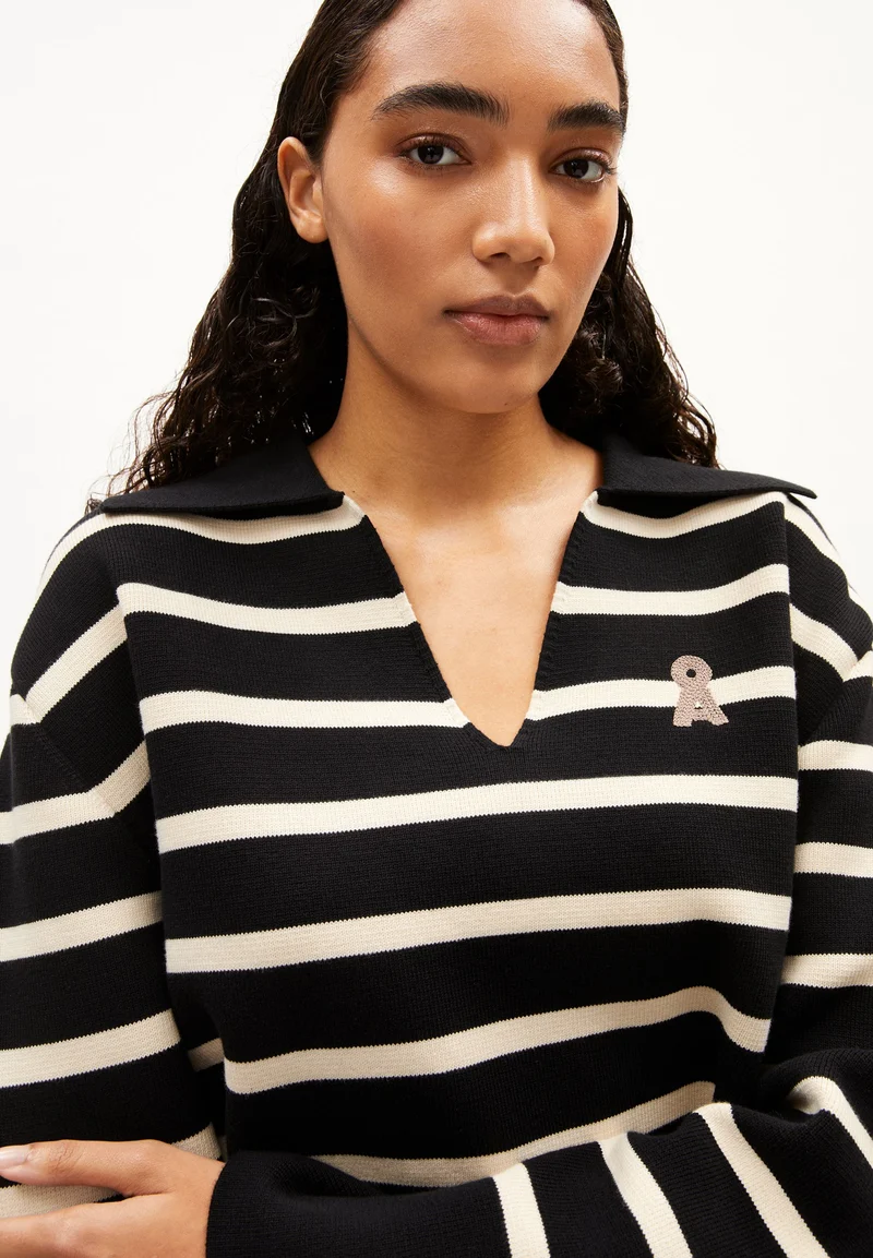FREJIAAS STRIPES | black-oatmilk