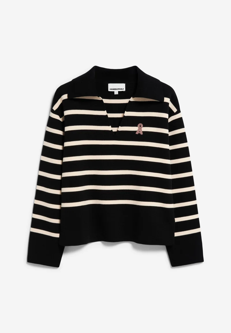 FREJIAAS STRIPES | black-oatmilk