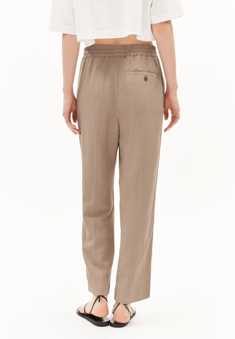 KAADIA TAPERED LINO | cinnamon dust