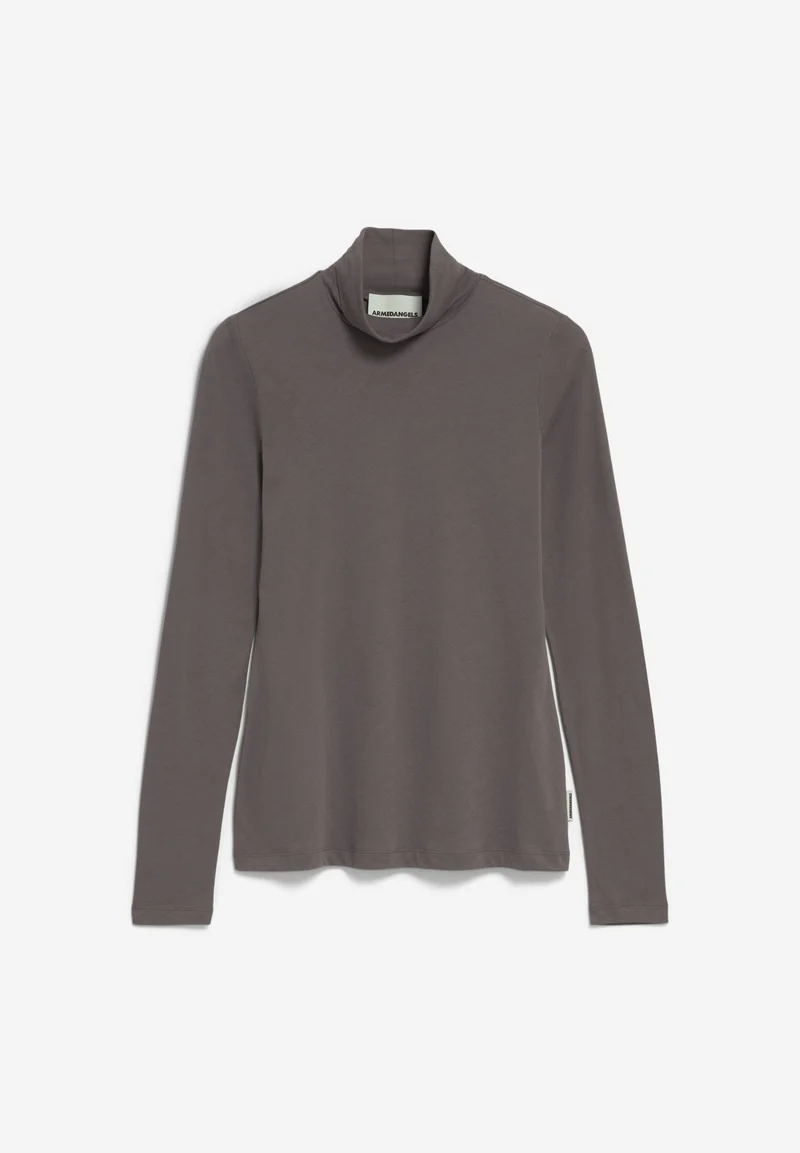 GRAZILIAA WOLL-MIX LANGARMSHIRT | iron cast