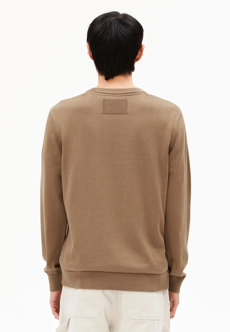 LOUKAA STRICKPULLOVER | light oak
