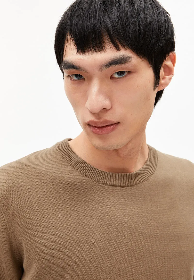 LOUKAA STRICKPULLOVER | light oak