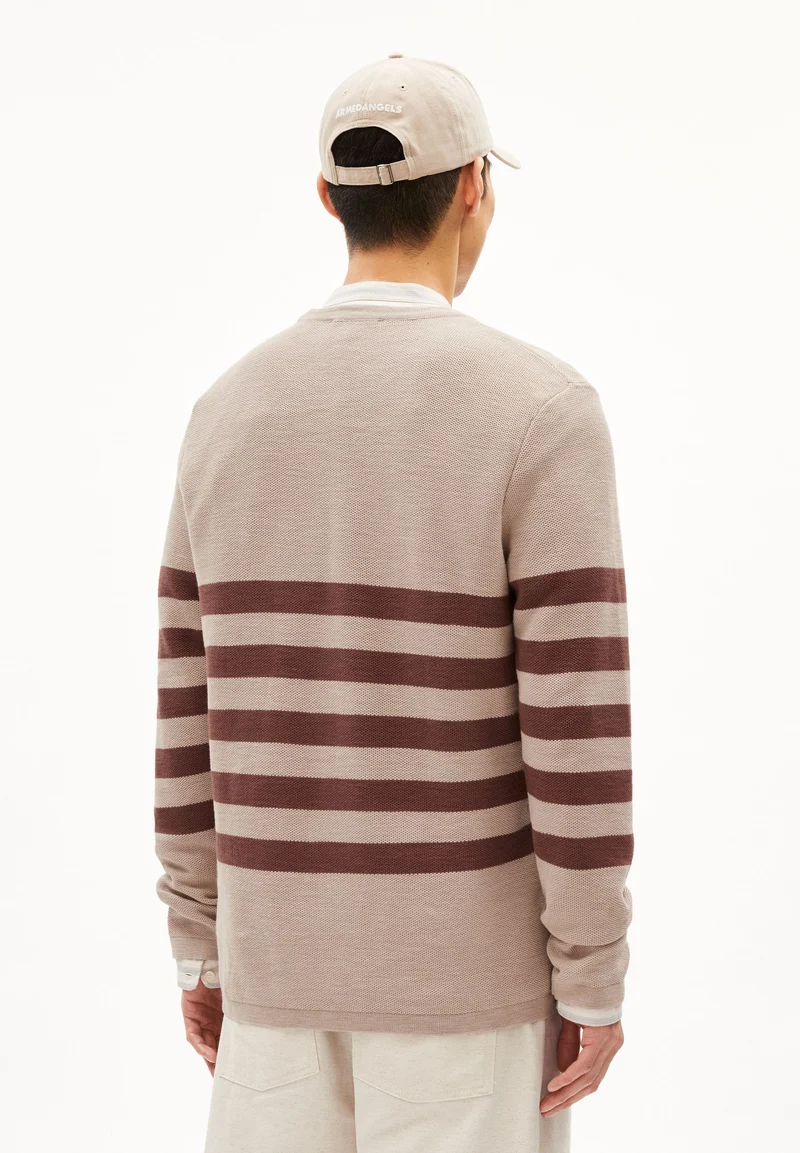 TOLAA STRIPES | sand stone-nutshell