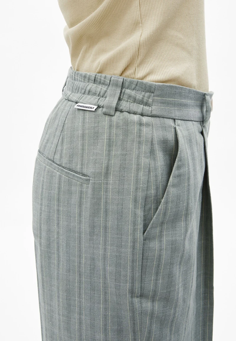 NUMAALI STRIPE | seagreen-light oatmilk