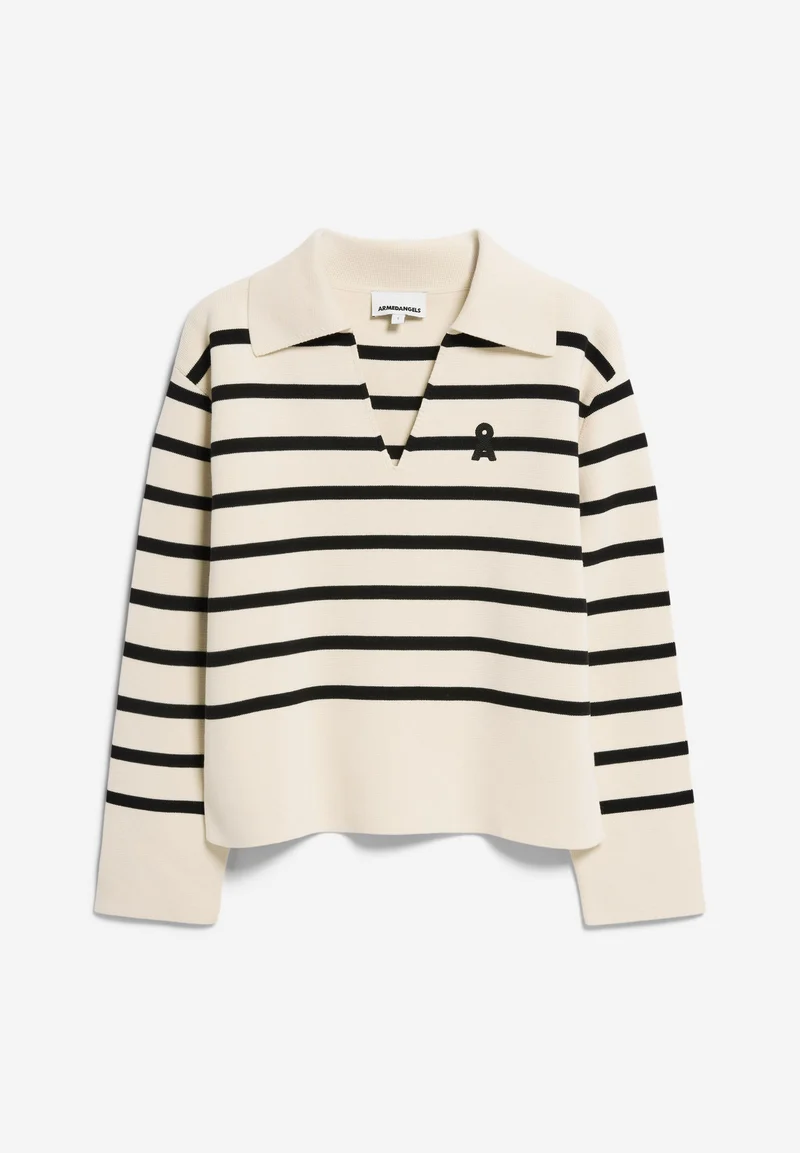 FREJIAAS STRIPES | oatmilk-black