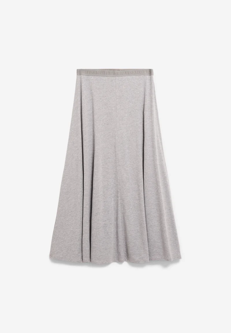 ILENIAA LARAA MIDI-ROCK | mid grey melange