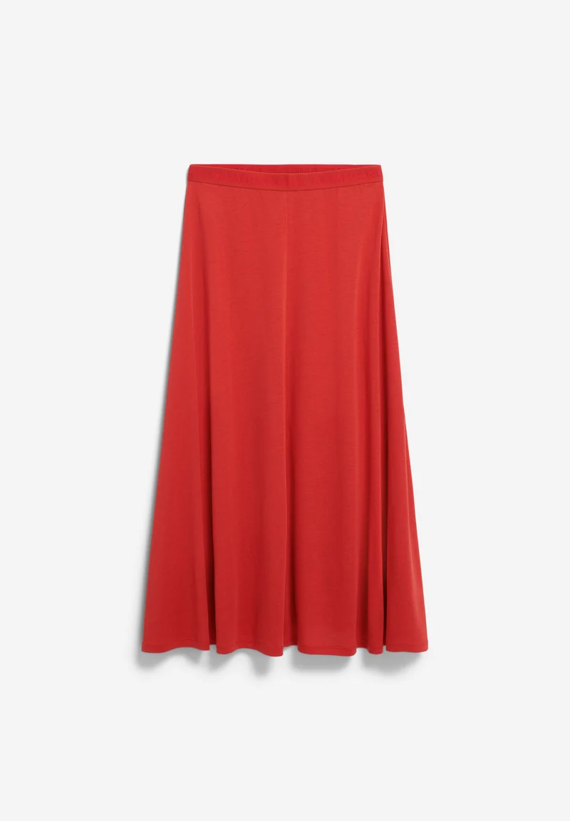 ILENIAA LARAA MIDI-ROCK | coral blush