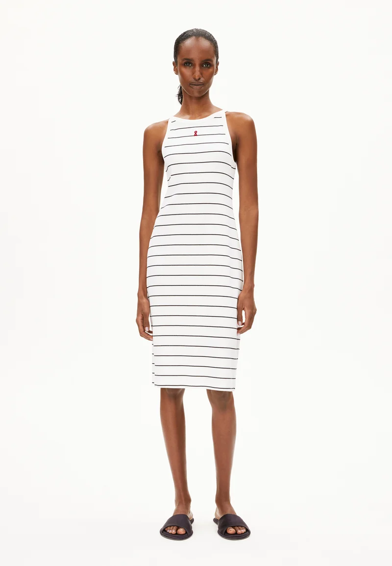 SASINAA FINE STRIPES | soft lilac-oatmilk
