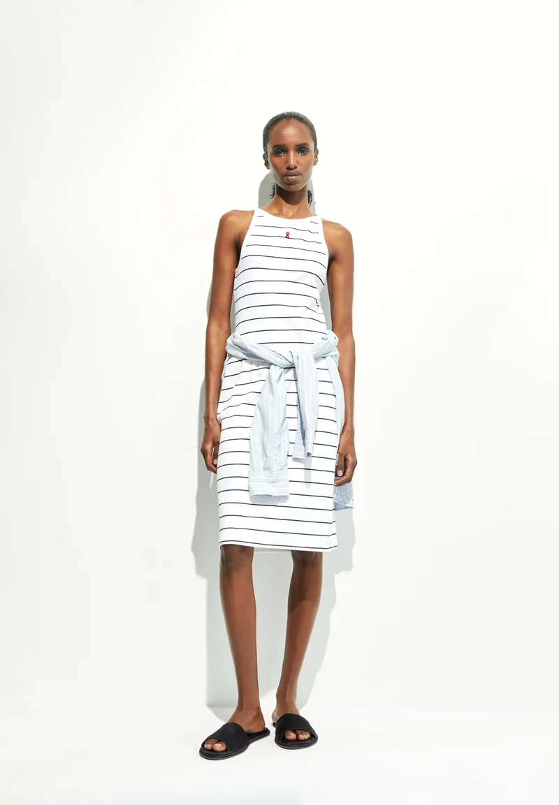 SASINAA FINE STRIPES | white-black
