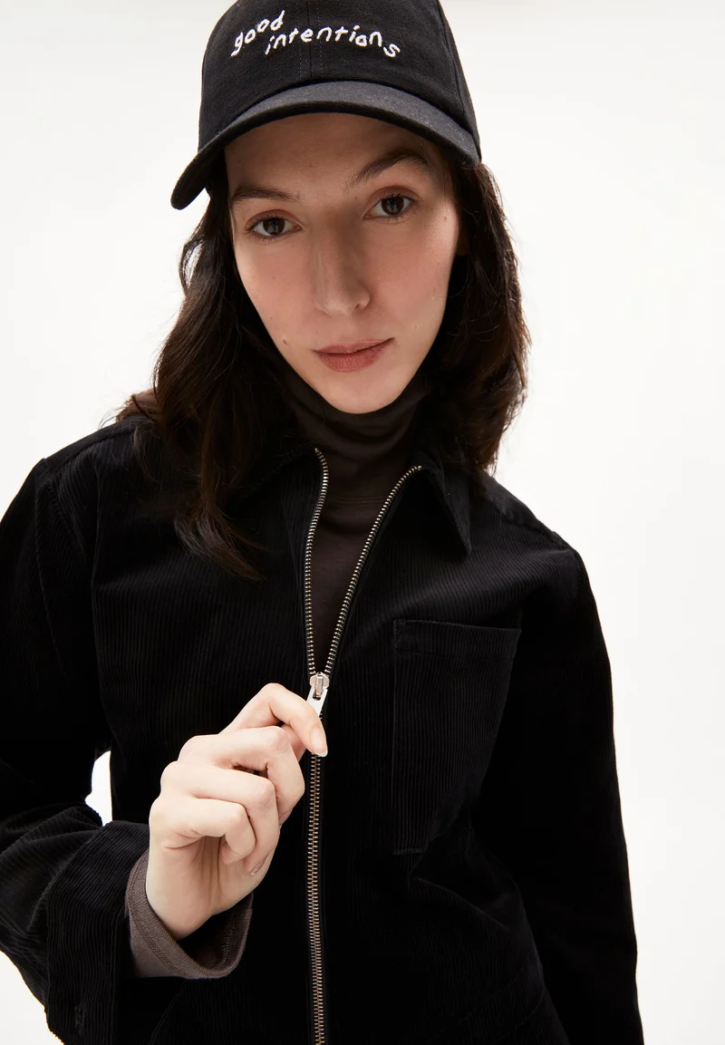 ZAILAA CORDUROY | black