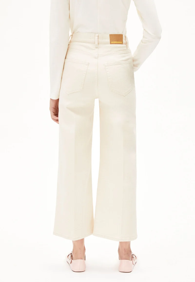 MURLIAA CROPPED WIDE JEANS | undyed