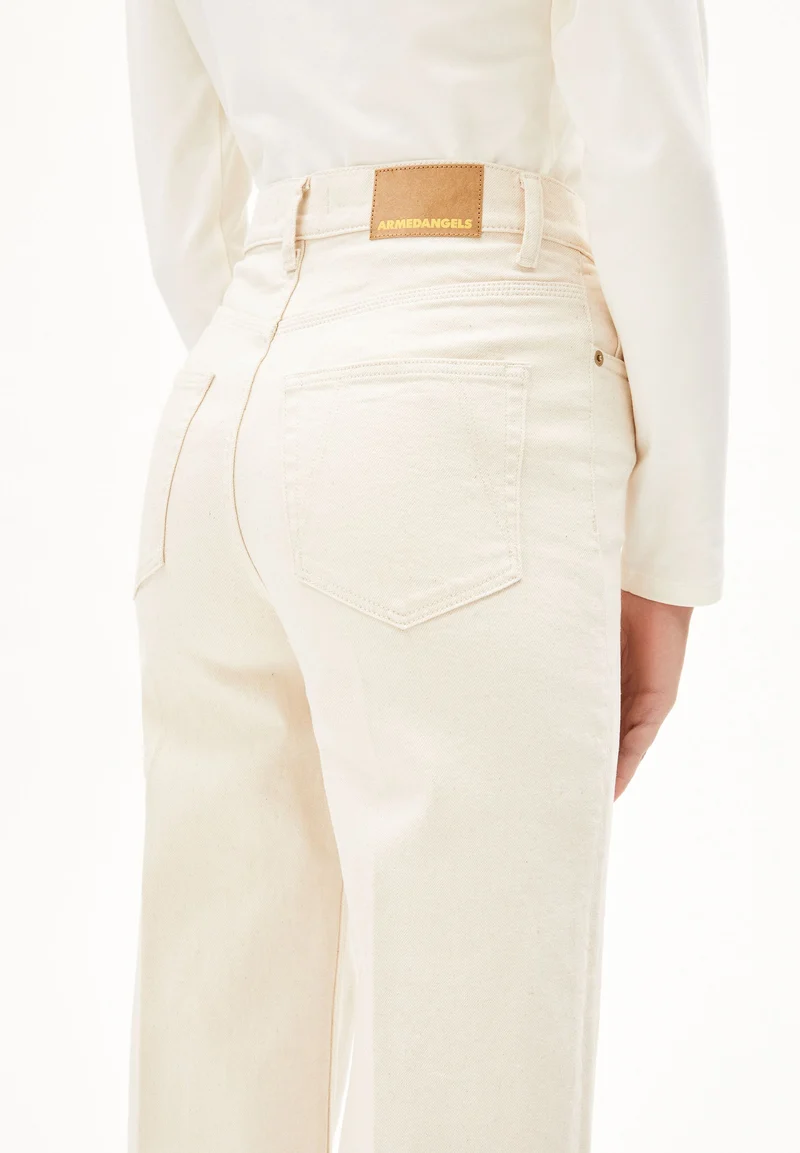 MURLIAA CROPPED WIDE JEANS | undyed