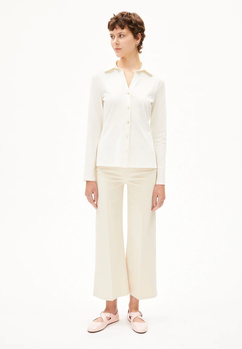 MURLIAA CROPPED WIDE JEANS | undyed