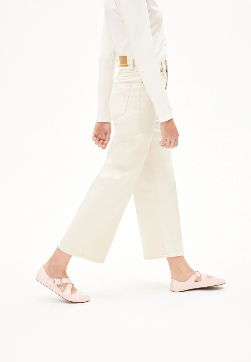 MURLIAA CROPPED WIDE JEANS | undyed